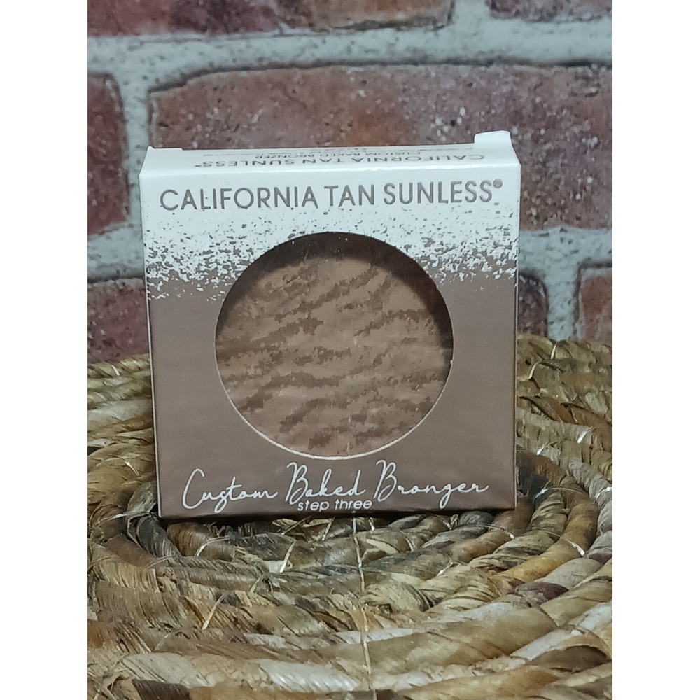 NEW California Tan Sunless Custom Glow Bronzer Face Powder